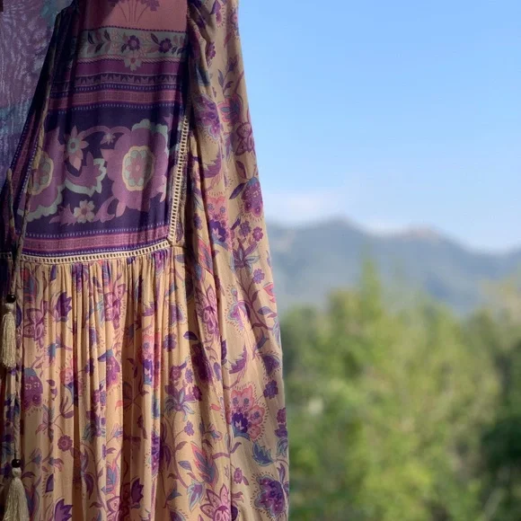 Spell & The Gypsy Dresses | Spell & The Gypsy Portobello Road Boho Dress (M) | Color: Cream/Pink | Size: M | Lujour's Closet Spell & The Gypsy Dresses | Spell & The Gypsy Portobello Road Boho Dress (M) | Color: Cream/Pink | Size: M | Lujour's Closet